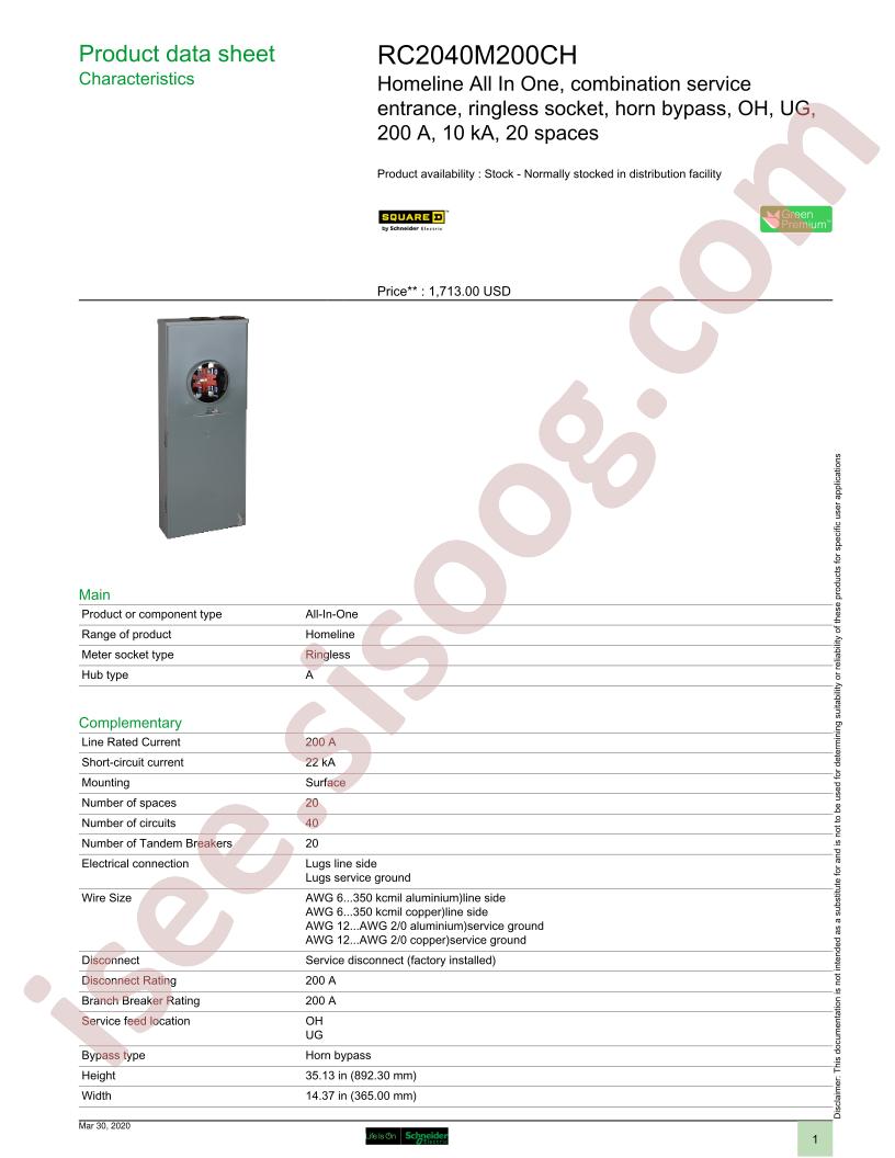 RC2040M200CH