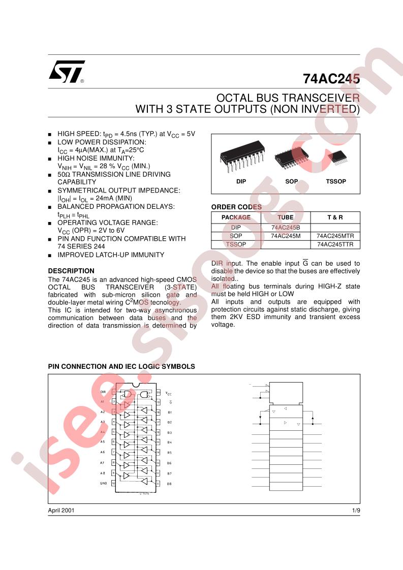 74AC245B