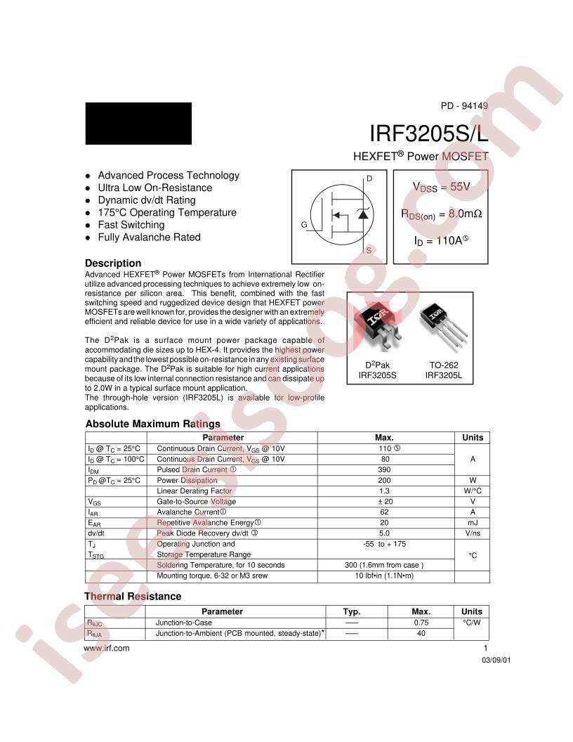 IRF3205S