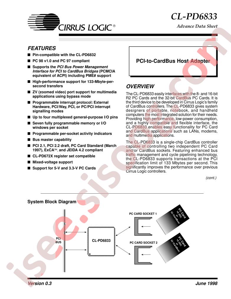 CL-PD6833