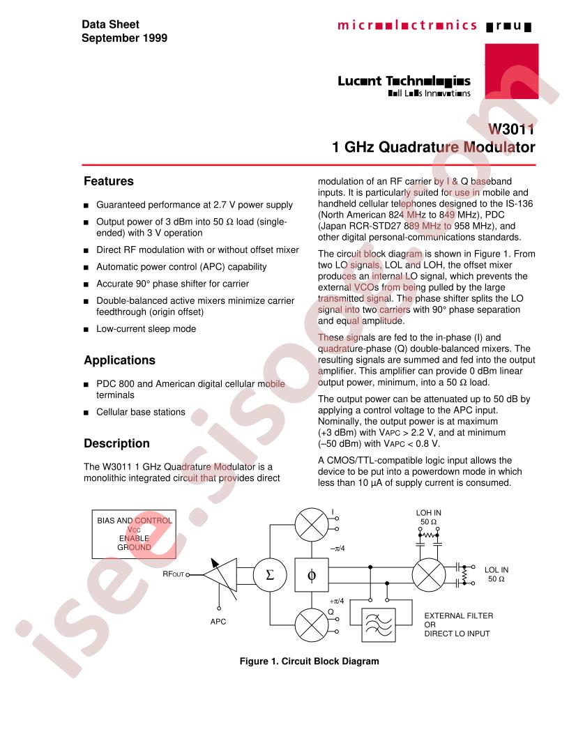 LUCW3011FCL