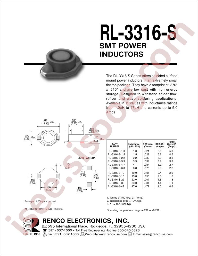 RL-3316-S-10