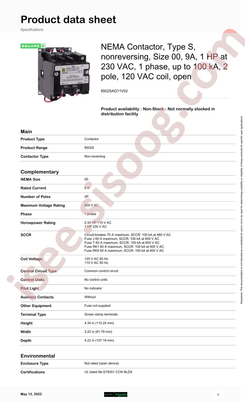 8502SAO11V02