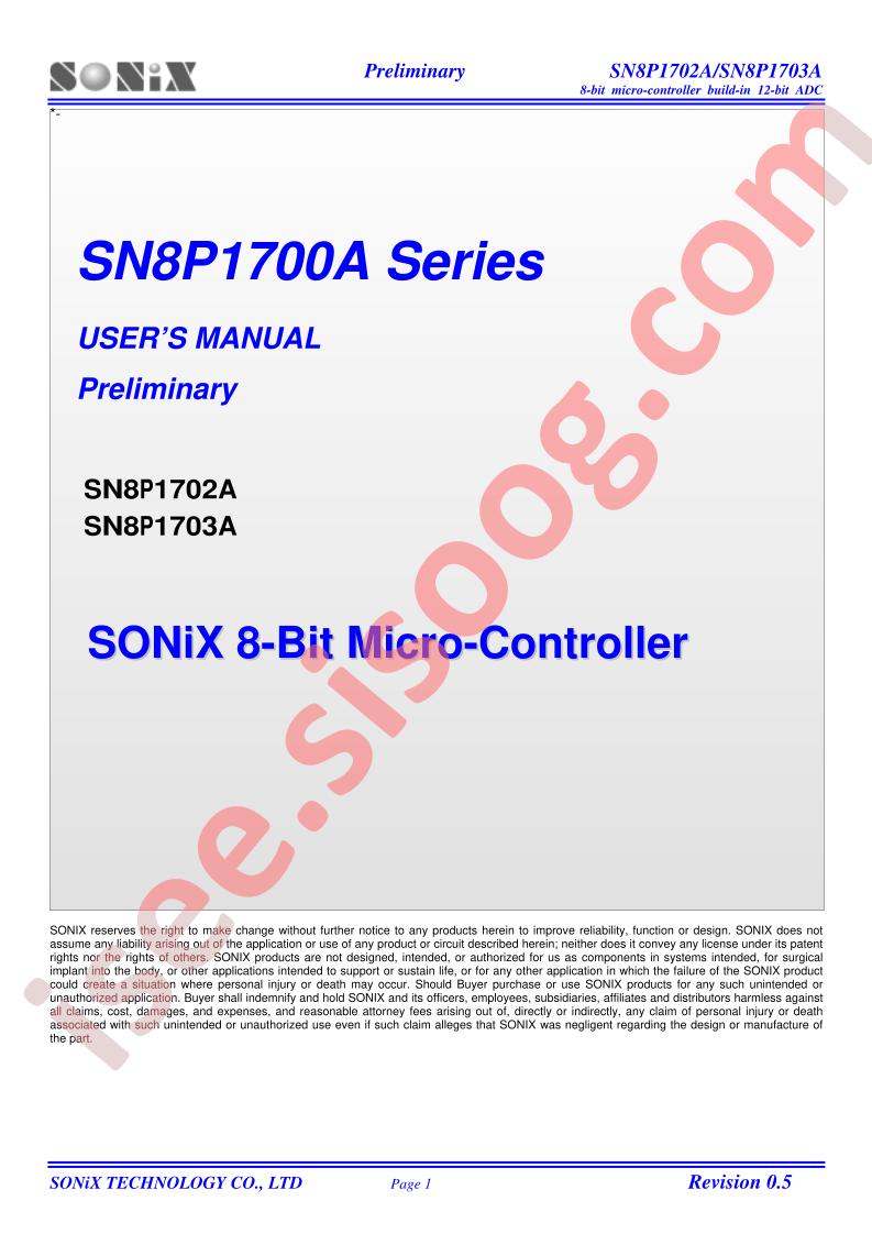 SN8A1702AP