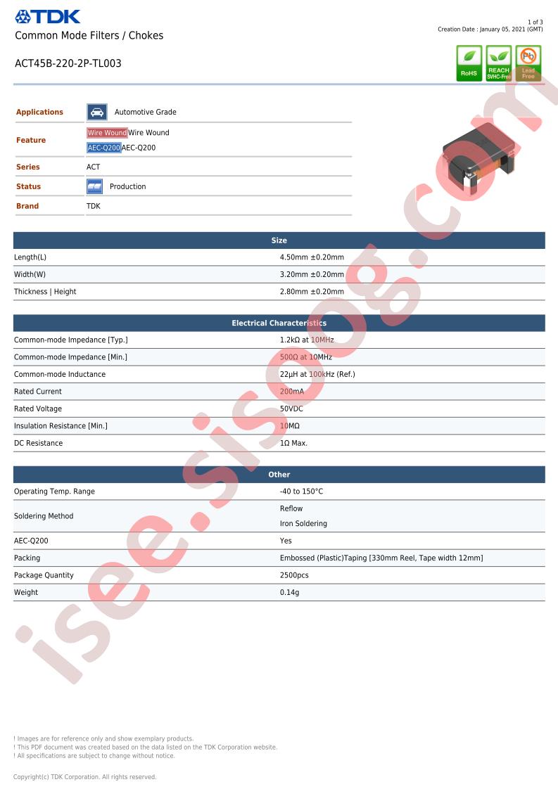 ACT45B-220-2P-TL003