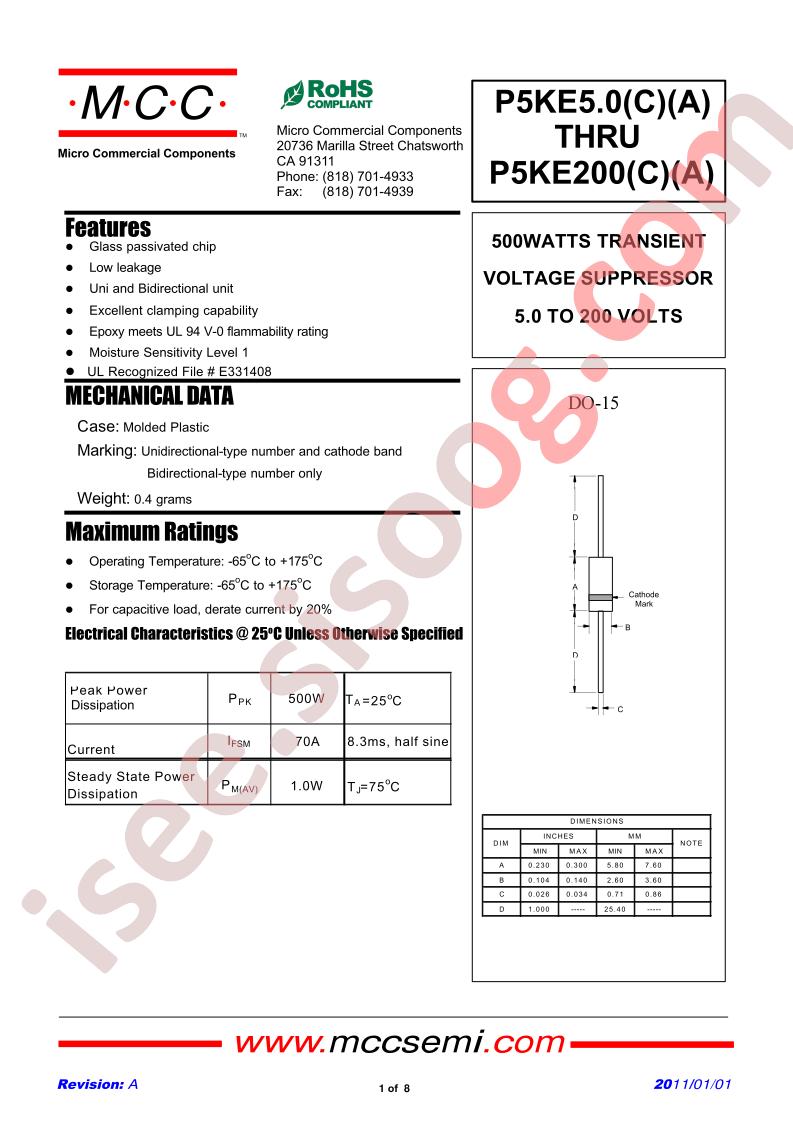 P5KE5.0
