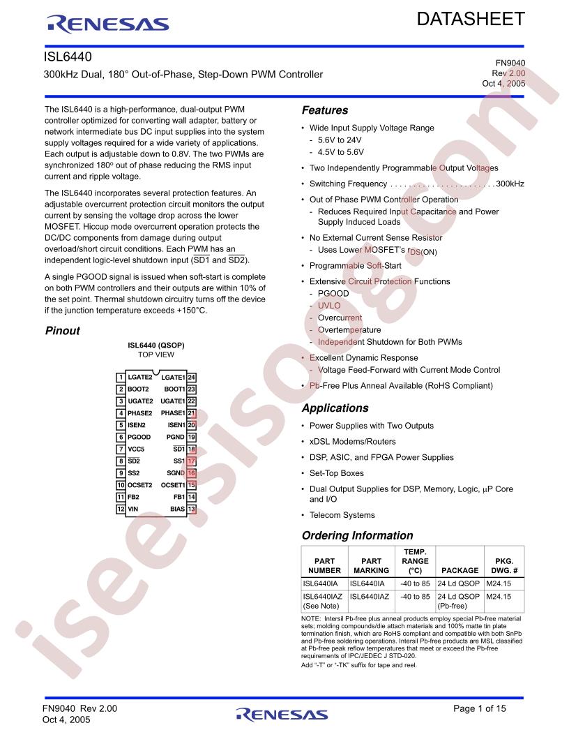 ISL6440IA