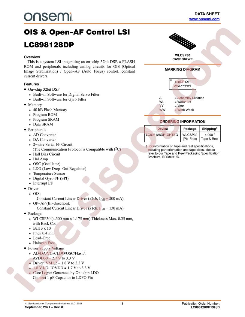 LC898128DP