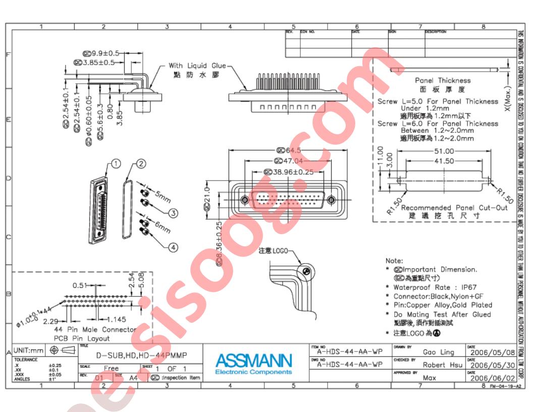 A-HDS-44-AA-WP