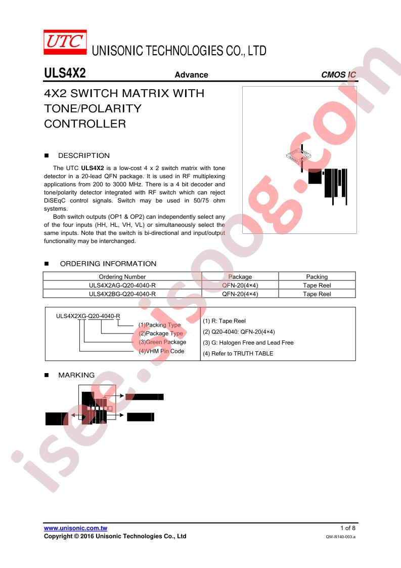 ULS4X2BG-Q20-4040-R