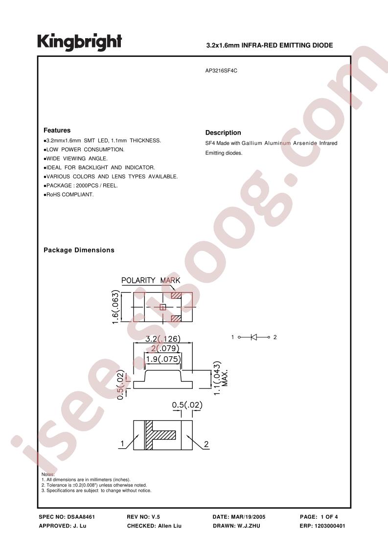 AP3216SF4C