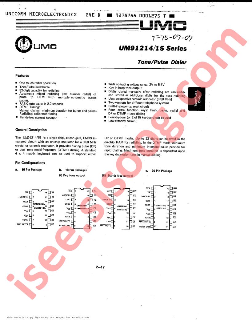 UM91214D