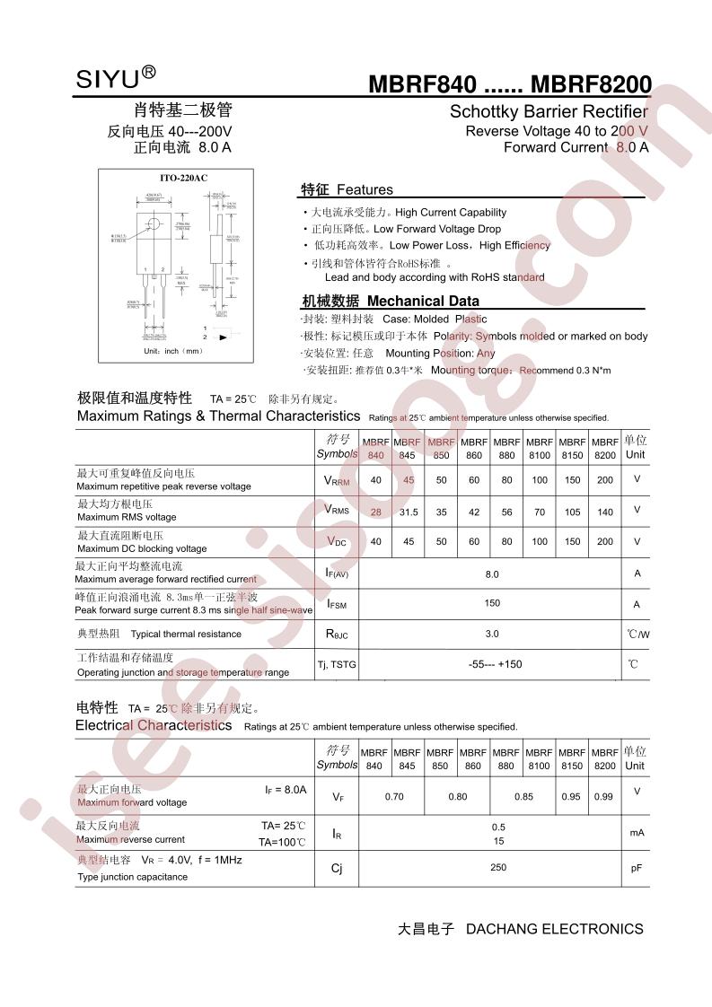 MBRF8200