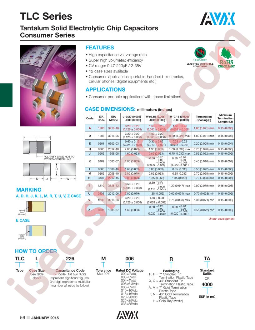 TLCL226M006TA