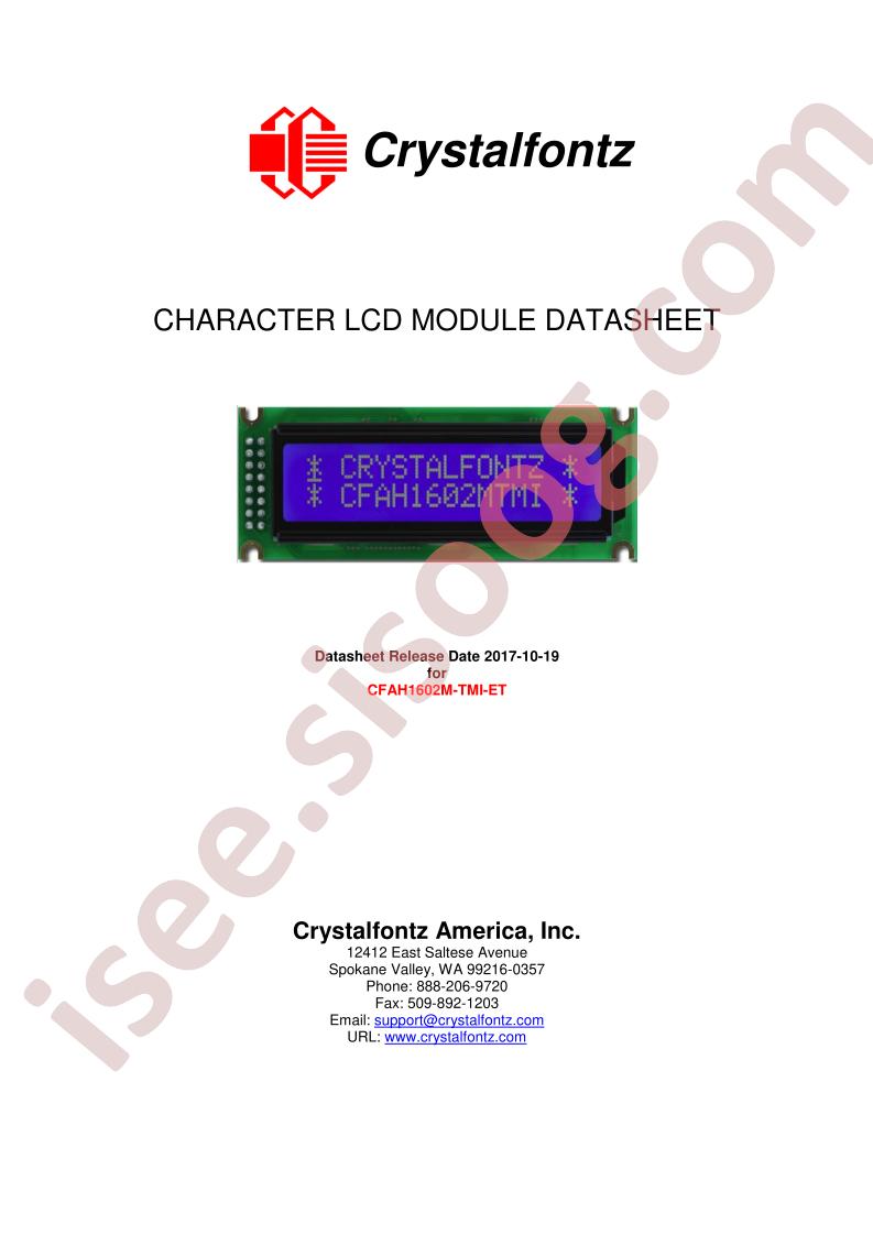 CFAH1602M-TMI-ET