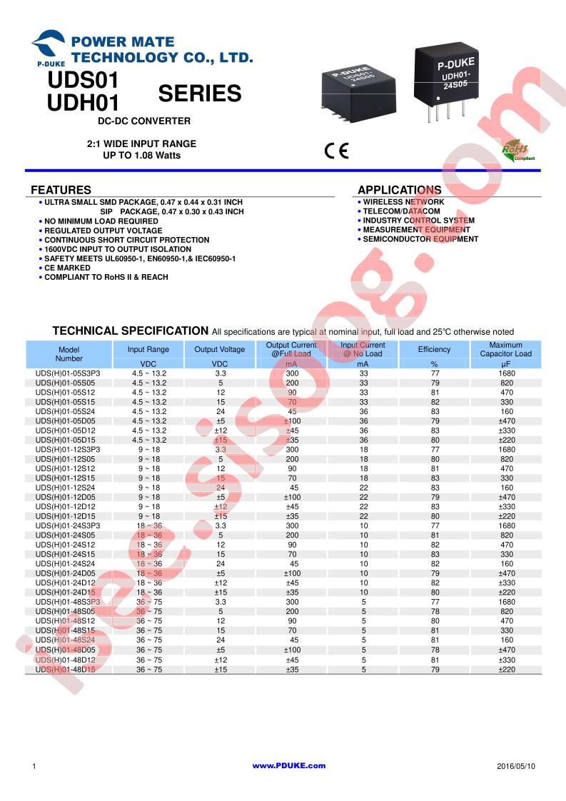 UDS(H)01-12S3P3