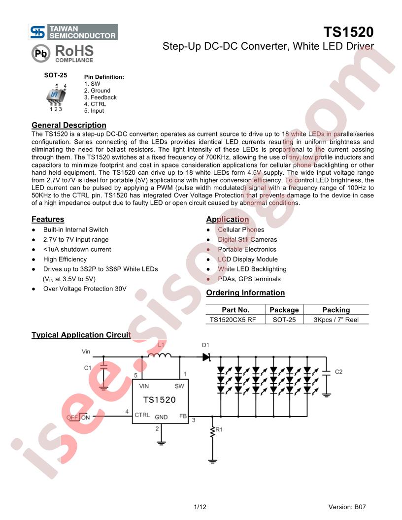 TS1520CX5RF