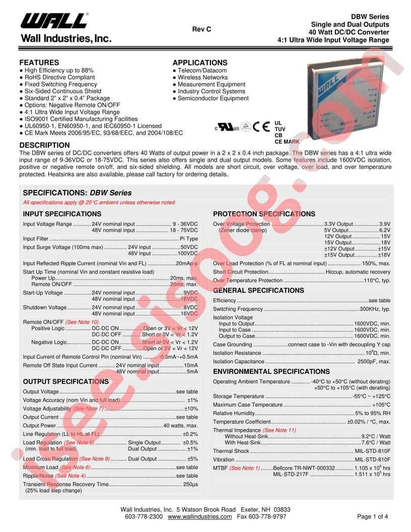DBW24D12-40