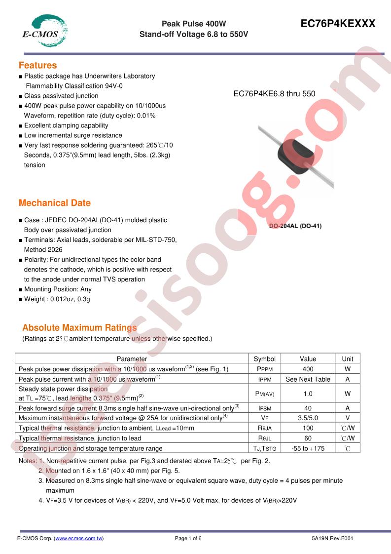 EC76P4KE20A