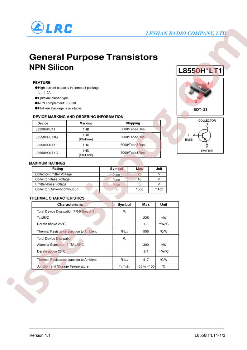 L8550HPLT1