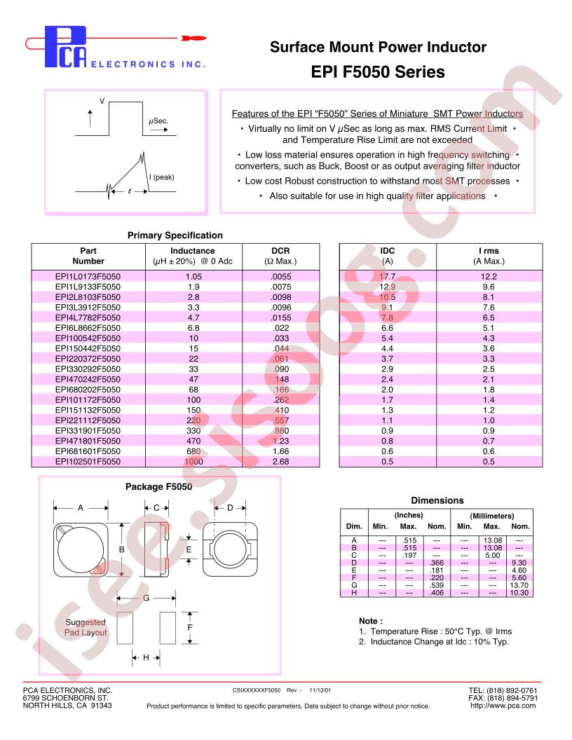 EPI1L9133F5050