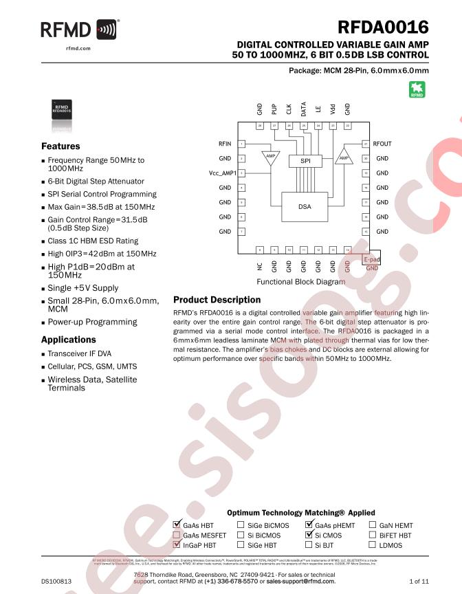 RFDA0016TR13