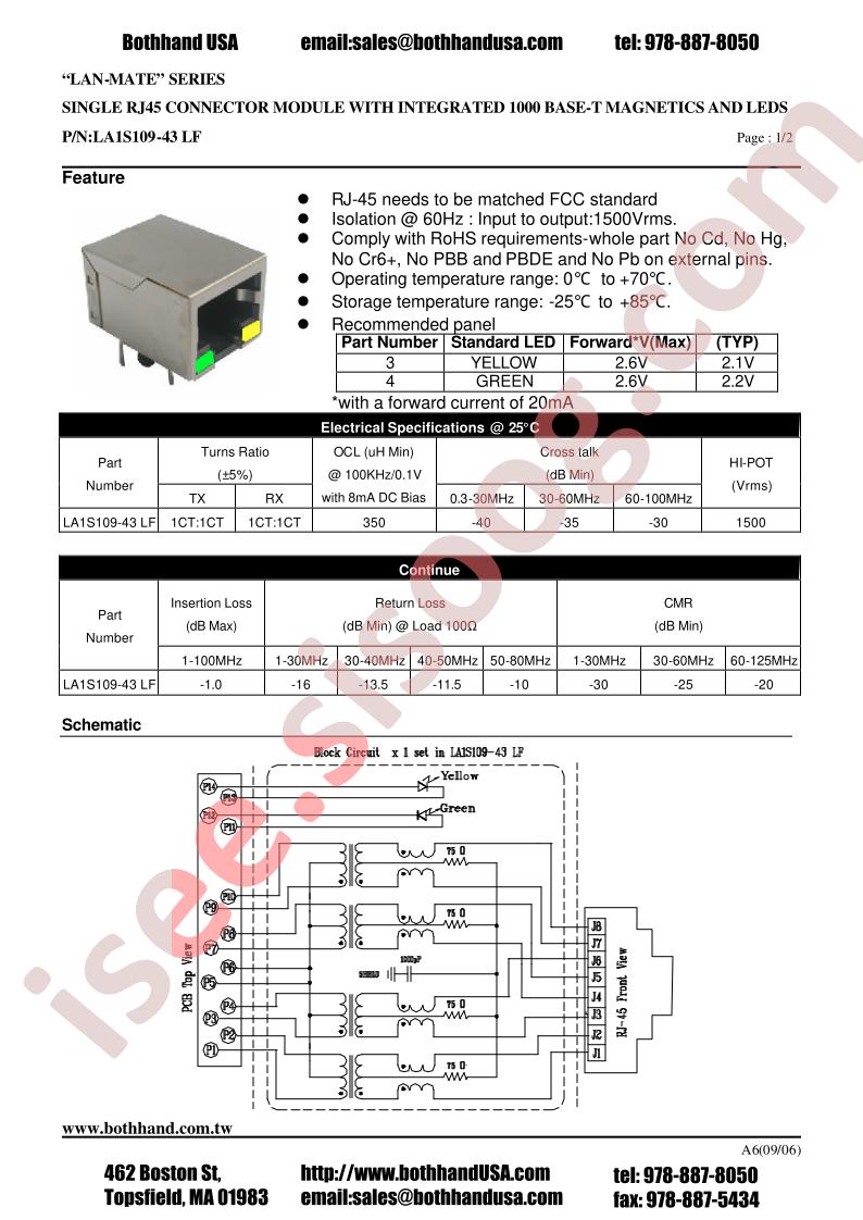 LA1S109-43-LF