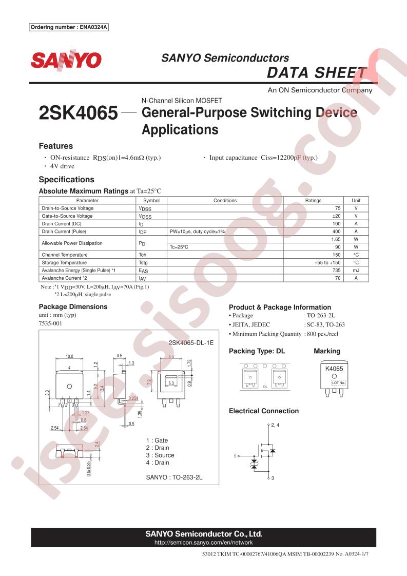 2SK4065