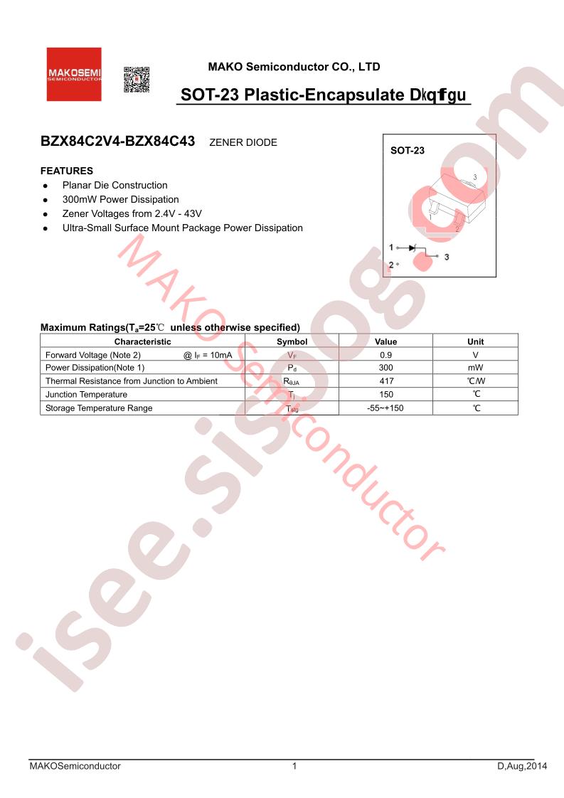 BZX84C2V4