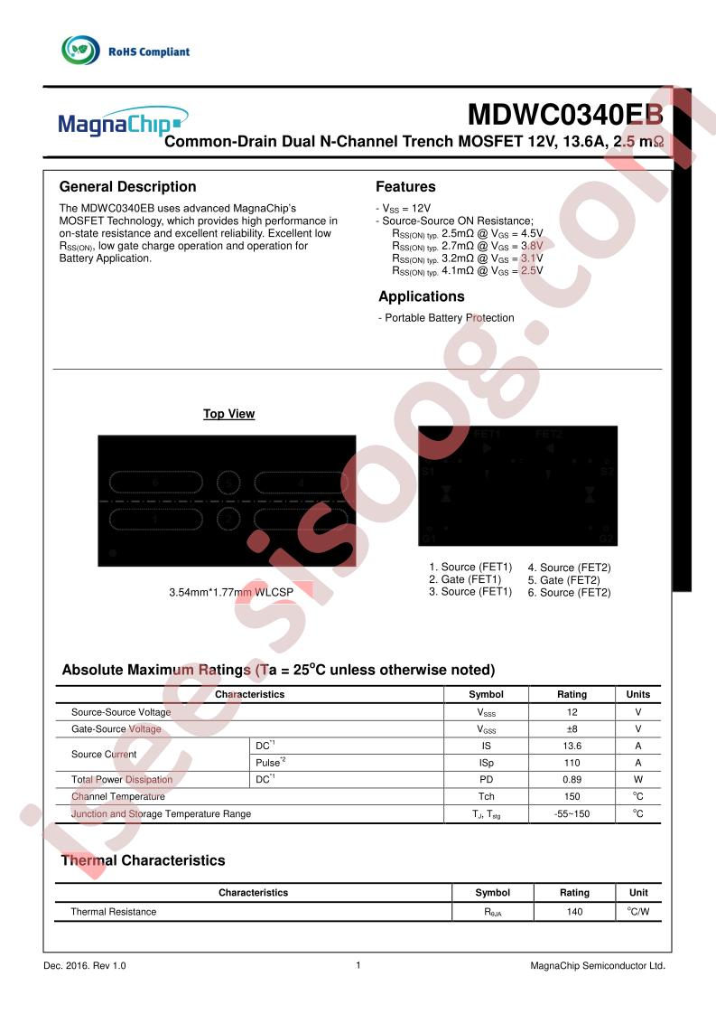 MDWC0340EB