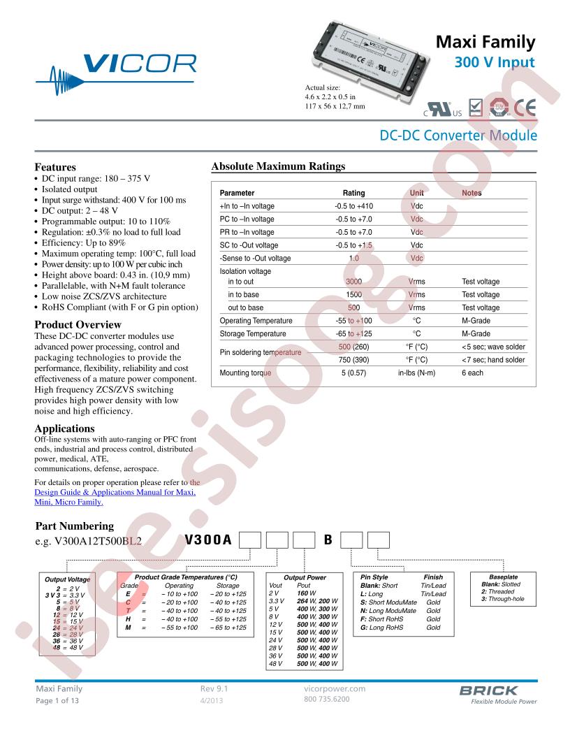 V300A5H400BL