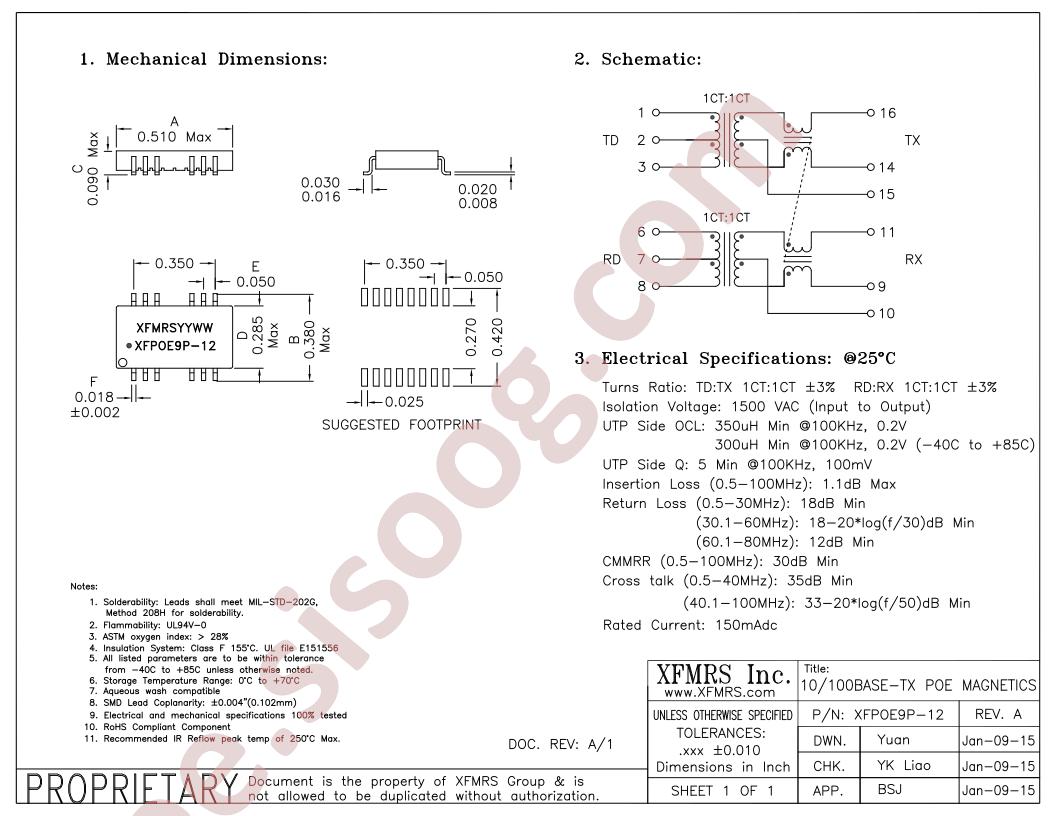 XFPOE9P-12