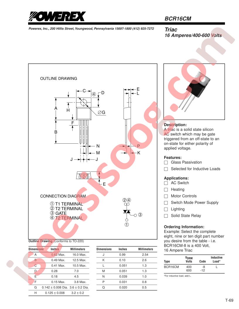 BCR16CM