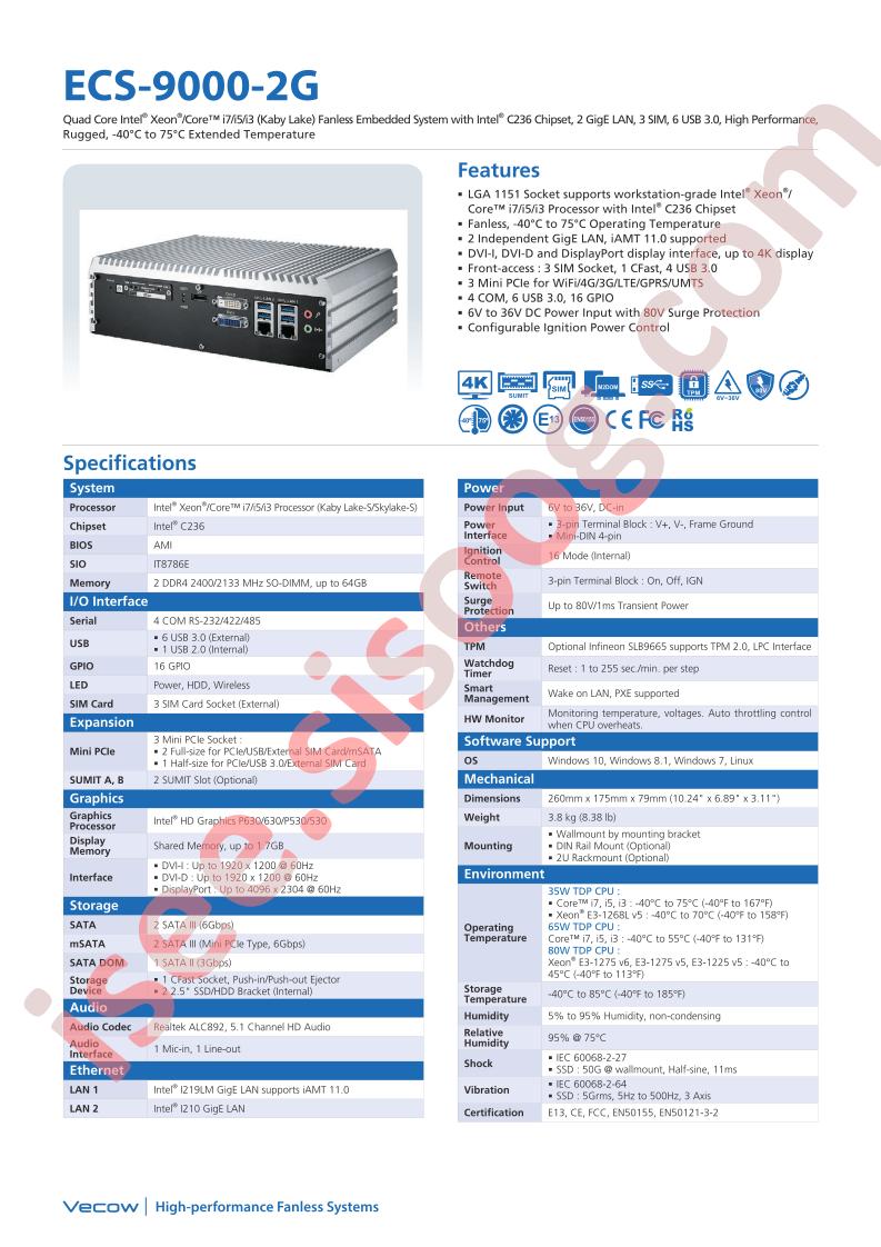 ECS-9000-2G