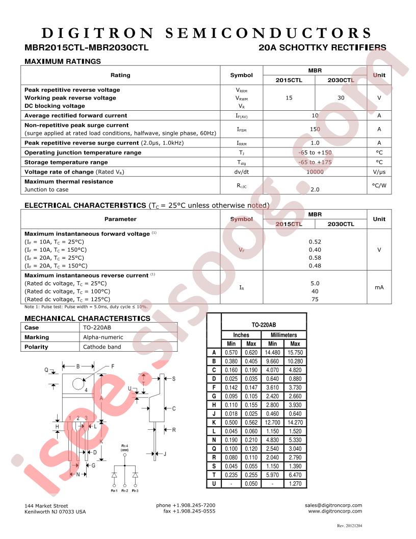 MBR2015CTL