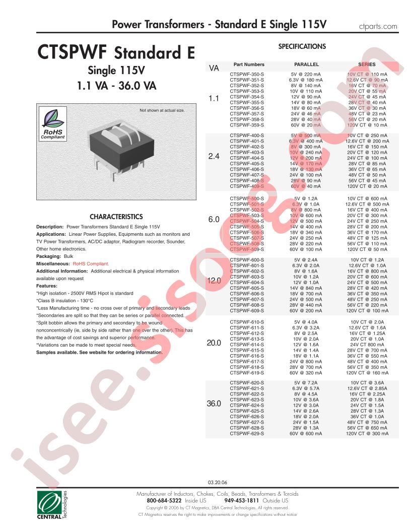 CTSPWF-619-S