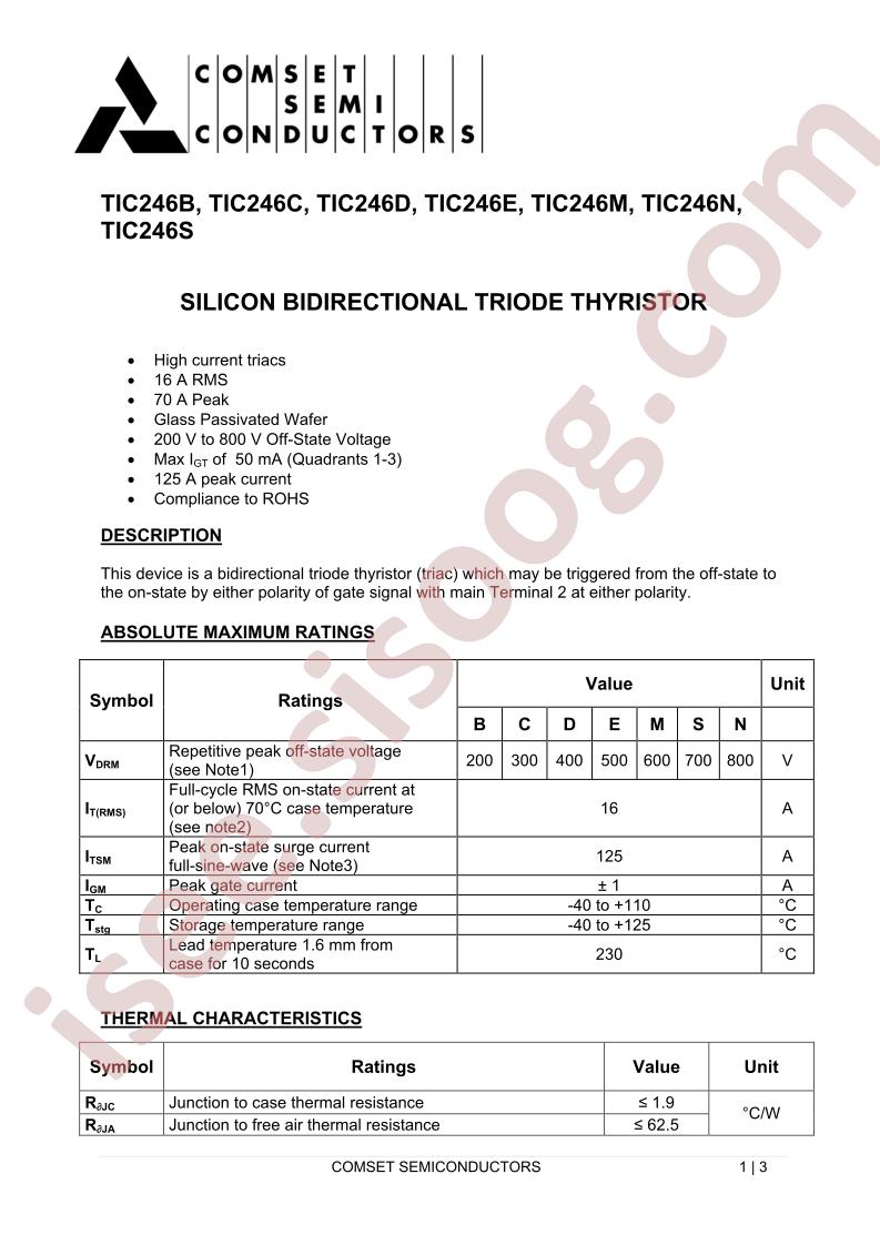 TIC246B