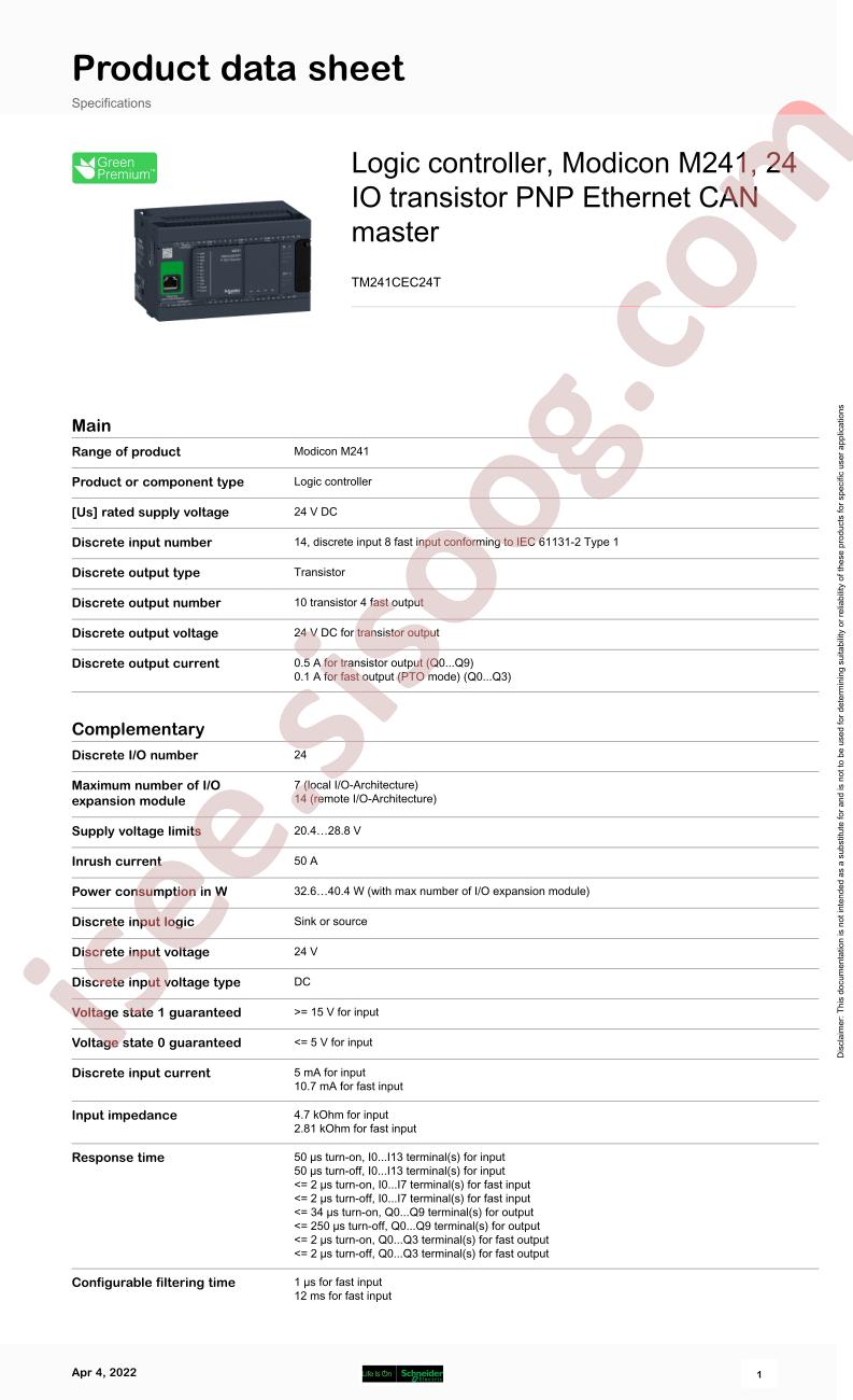 TM241CEC24T