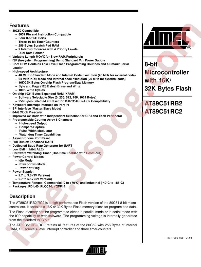 AT89C51RC2