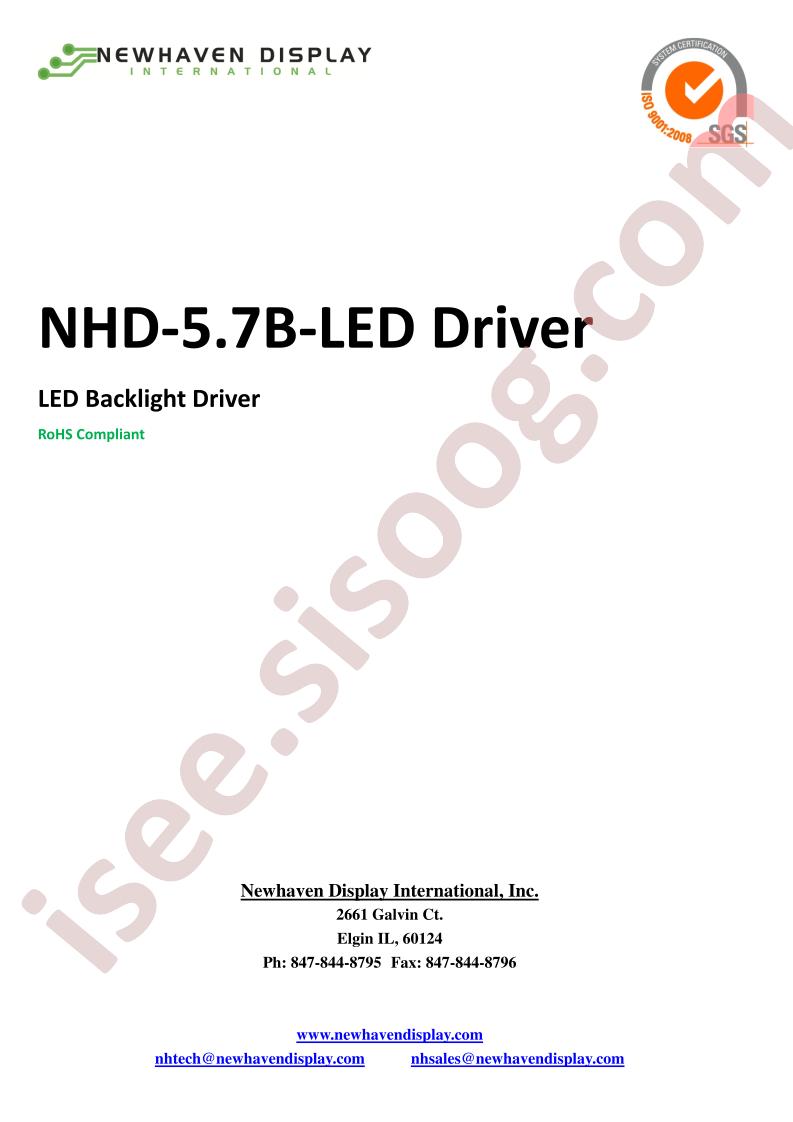 NHD-5.7B-LED