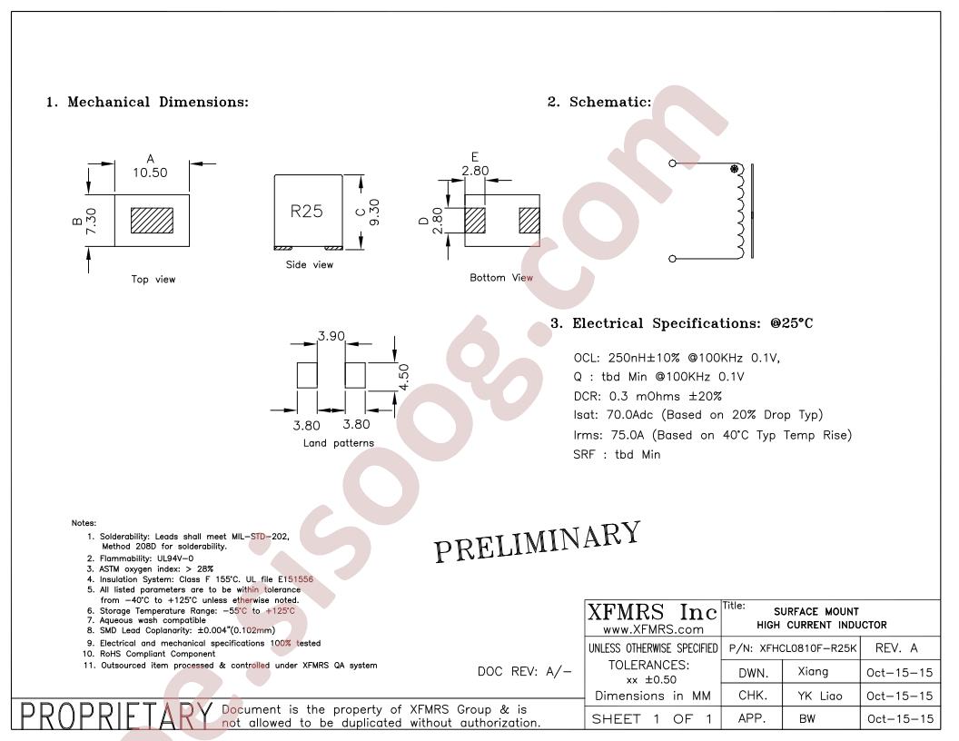 XFHCL0810F-R25K