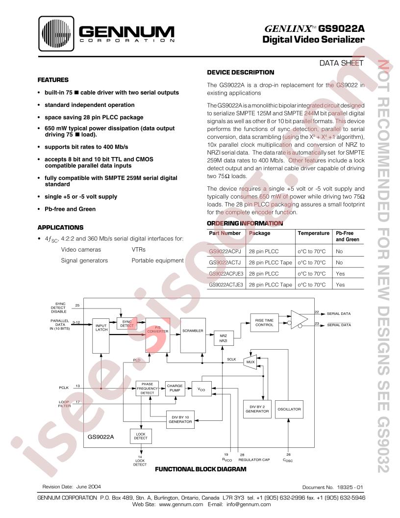 GS9022A