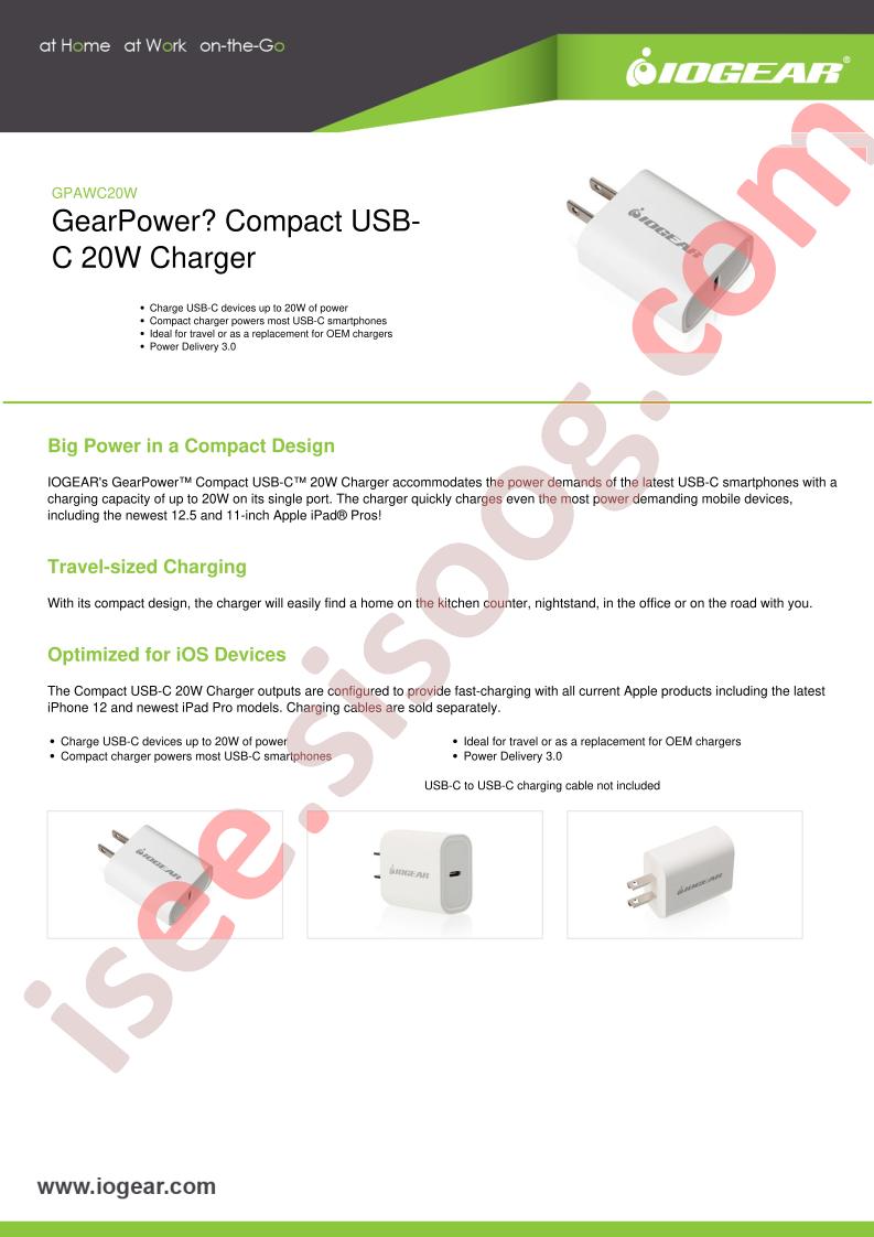 GPAWC20W