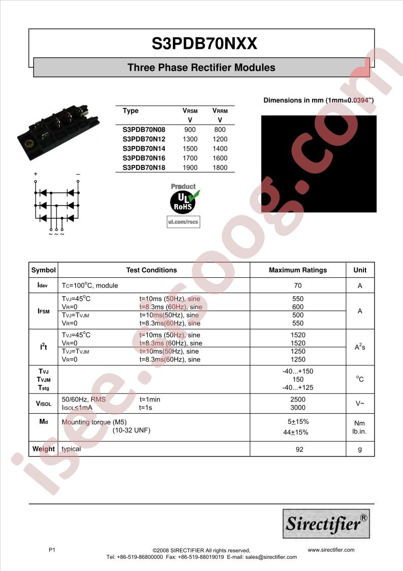 S3PDB70N16