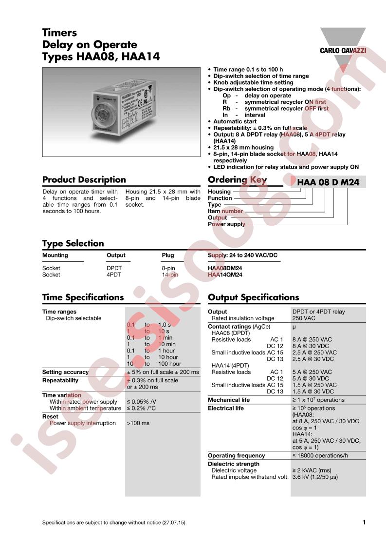 HAA08DM24