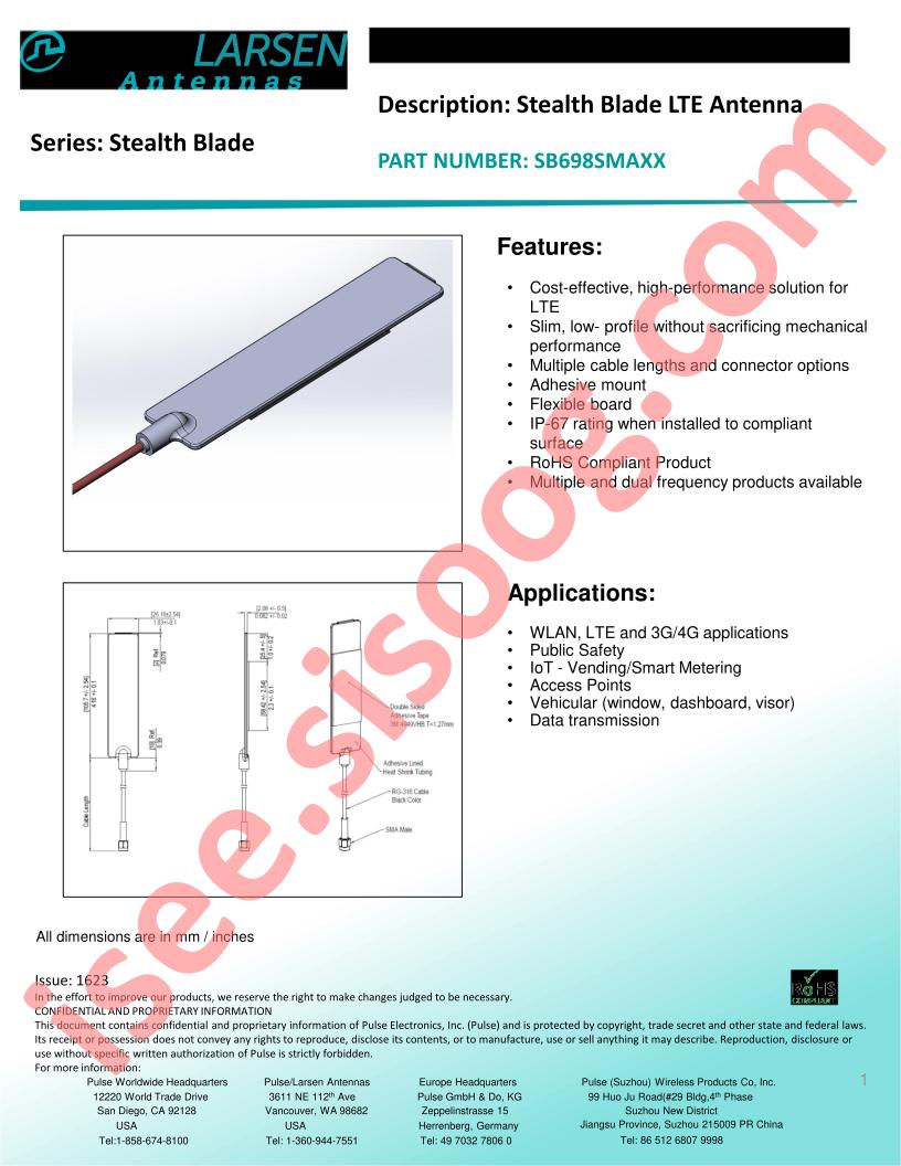 SB698SMA12