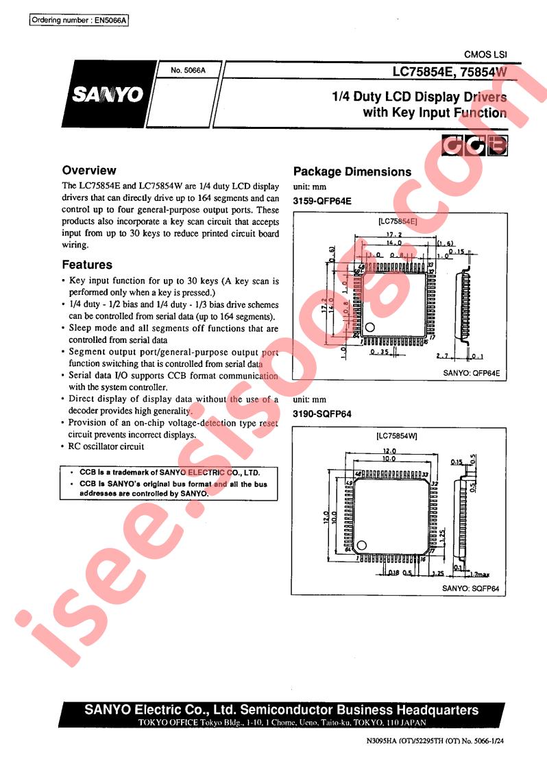 LC75854E