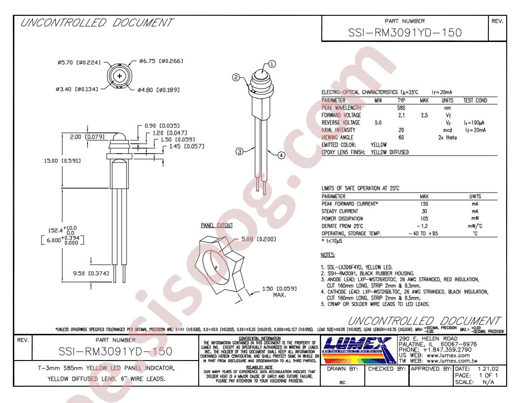 SSI-RM3091YD-150