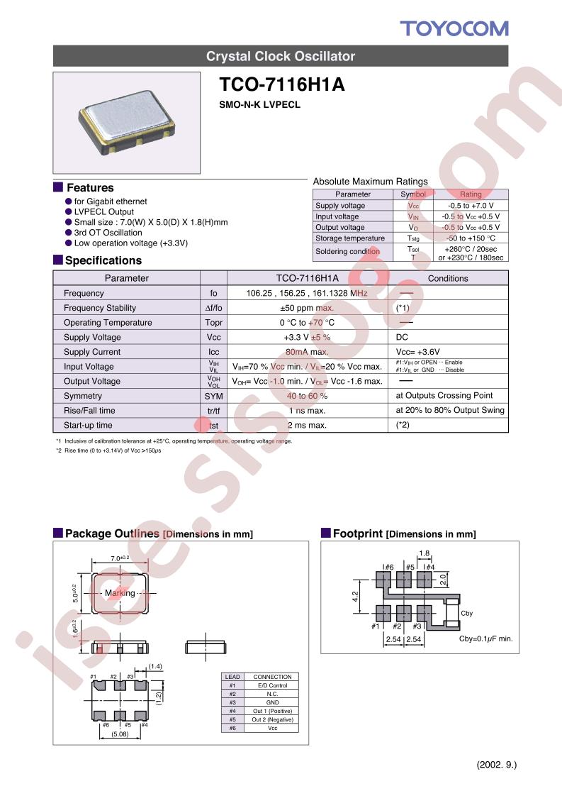 TCO-7116H1A