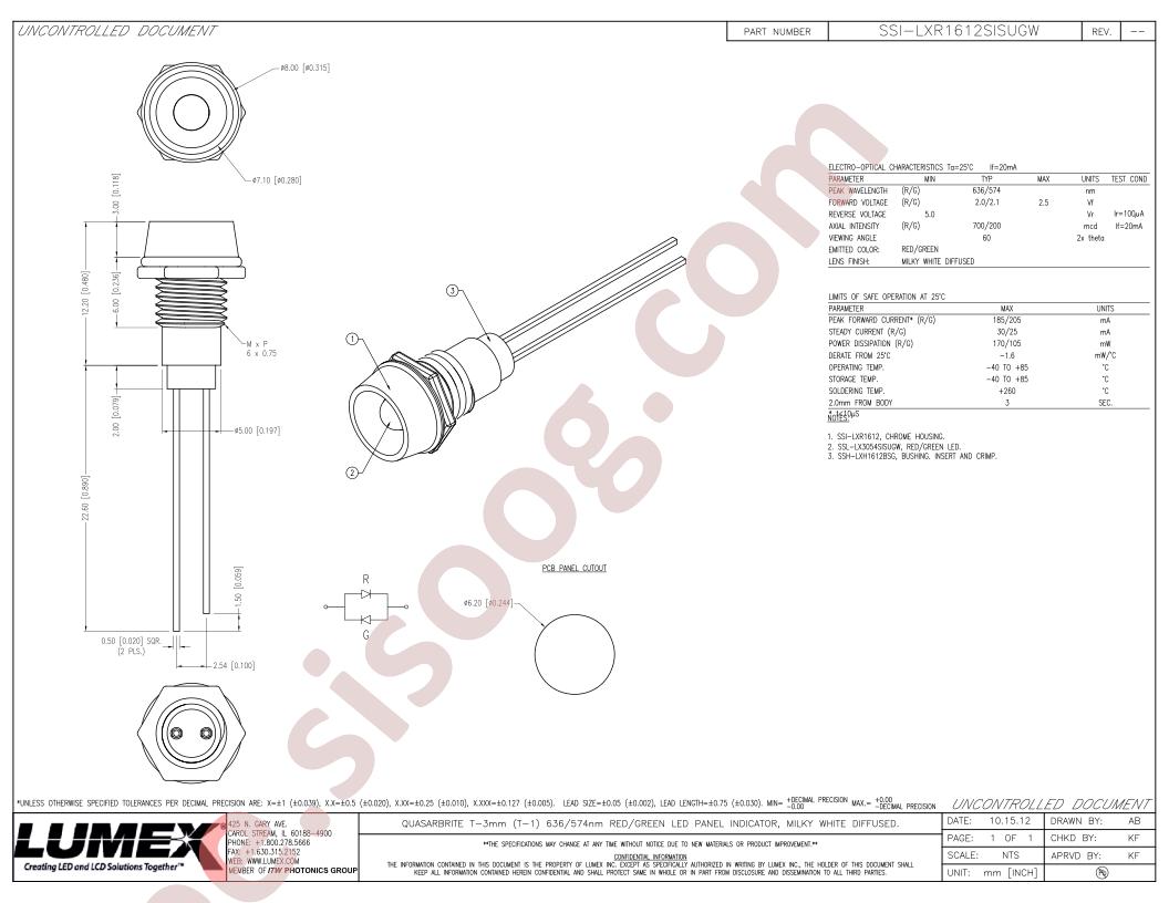 SSI-LXR1612SISUGW